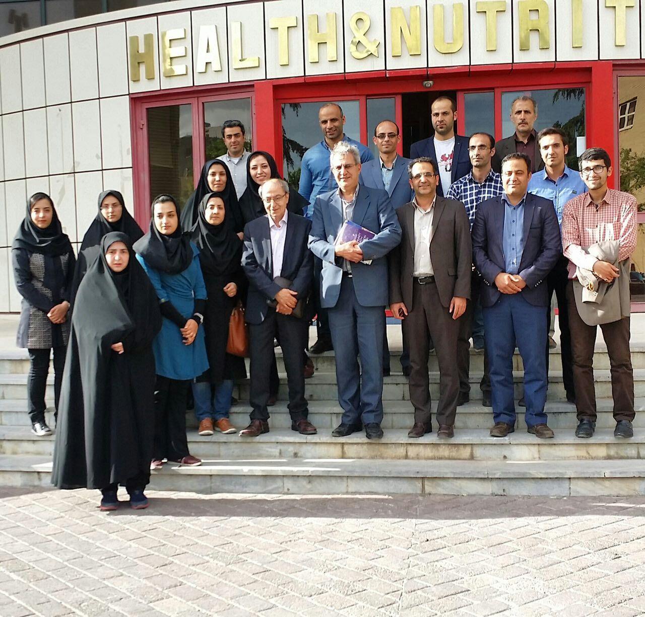 Expert meeting of the Occupational Health Department with Dr. Faramarz Helali 