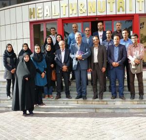 Expert meeting of the Occupational Health Department with Dr. Faramarz Helali 