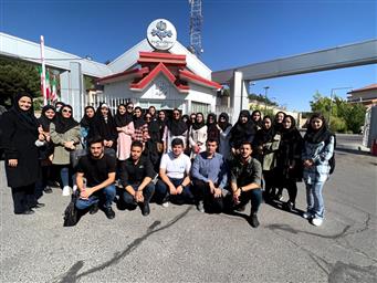 بازدید دانشجویان دانشکده بهداشت