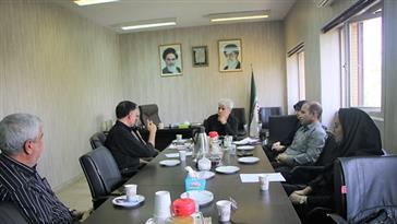 جلسه مشترک دانشکده بهداشت با بنیاد شهید و ایثارگران استان آذربایجان شرقی