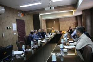 جلسه مدیر کل حفاظت محیط زیست استان آذربایجان شرقی در دانشکده بهداشت