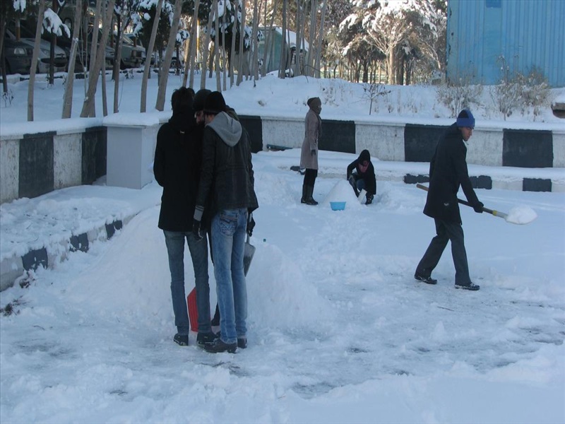 زمستان زیبای تبریز