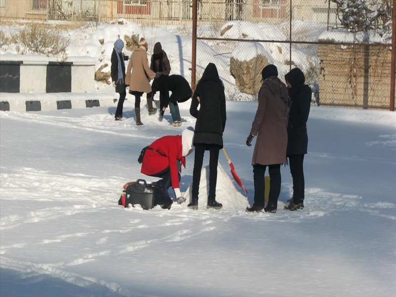 زمستان زیبای تبریز