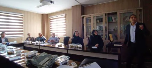 جلسه ارائه پروپوزال آقای مهندس محمد دشتی دانشجوی دکتری ارگونومی 